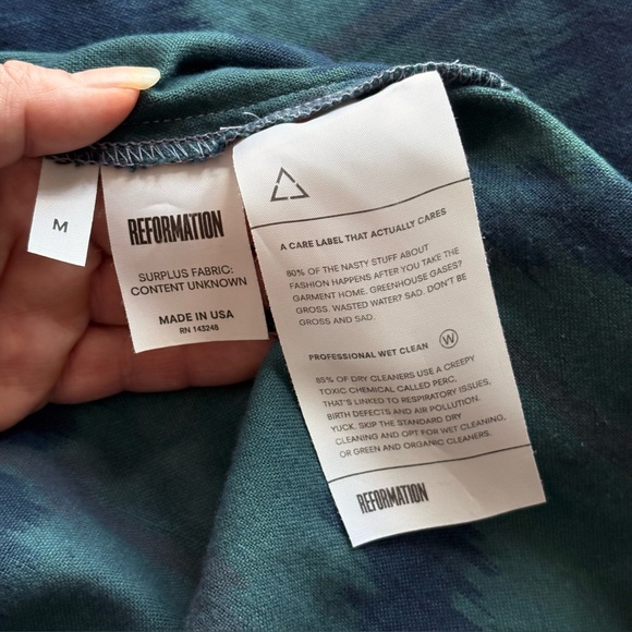 Reformation Azura mini dress tunic - Picture 7 of 11